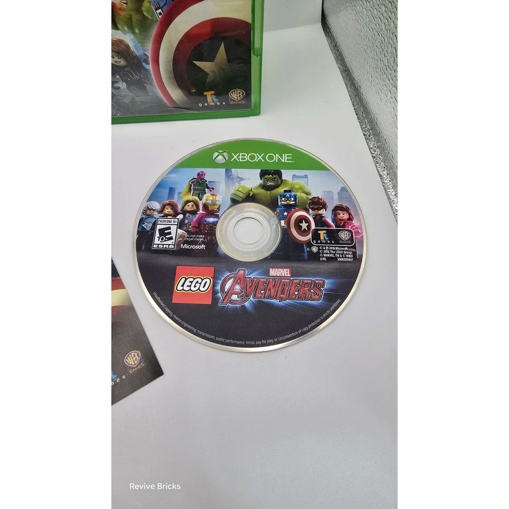 LEGO Marvel's Avengers (Microsoft‎ Xbox One, 2016) CIB Complete Tested Working